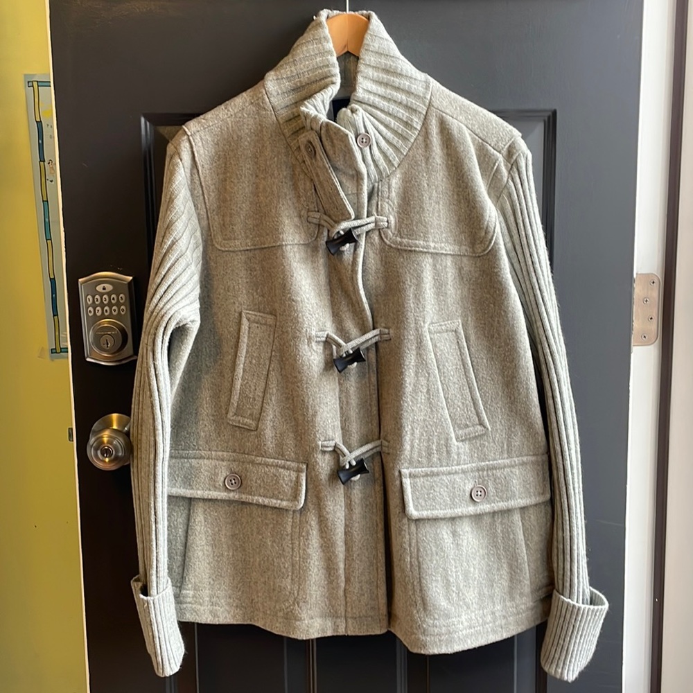 GAP wool blend toggle coat XXL